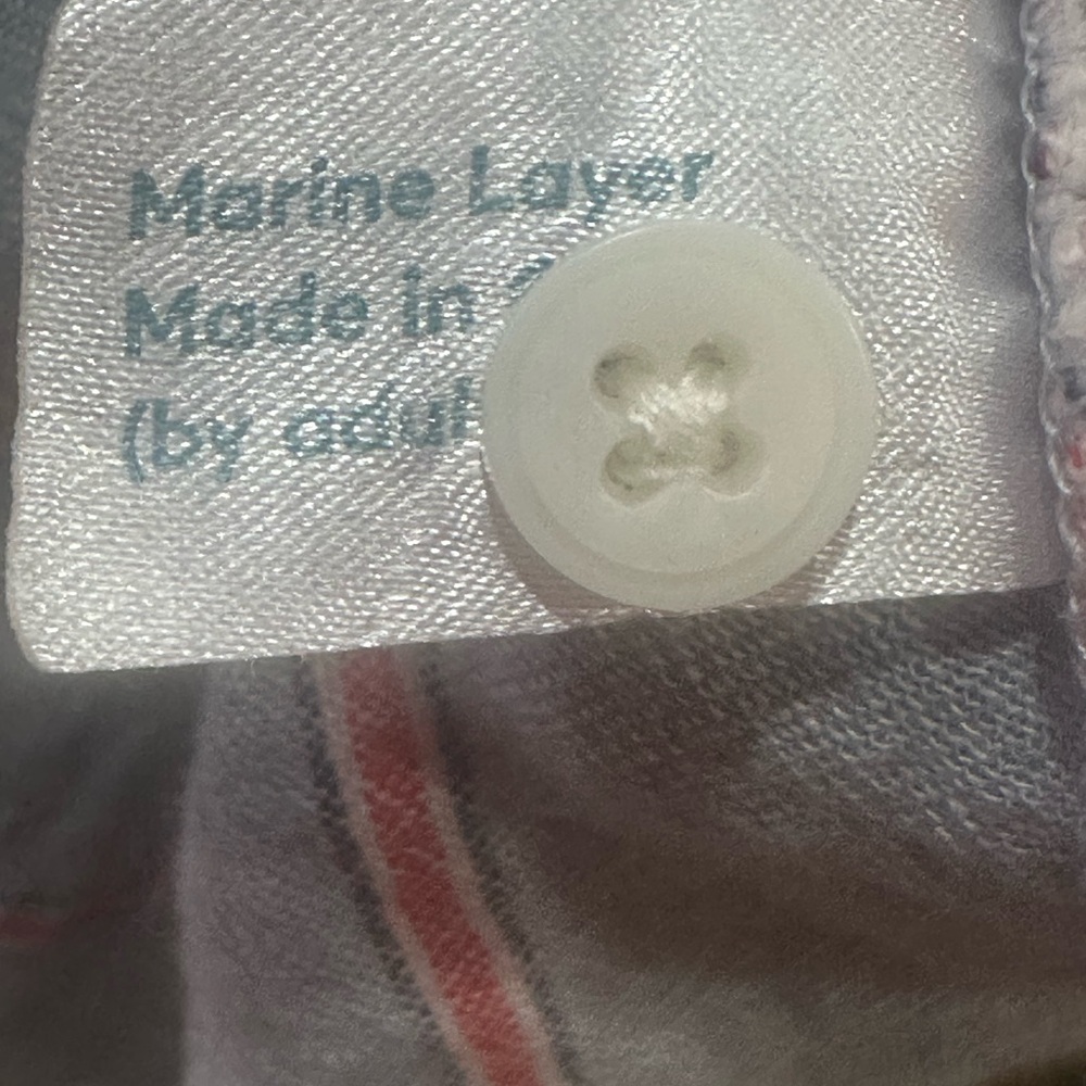 Marine Layer Linen blend top size m‎ box fit - Picture 4 of 8